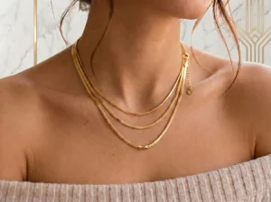 Choker Fita Dourado - (RR66)